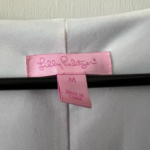 Lilly Pulitzer Jade Dress - Resort White Current Affairs - Picture 11 of 11